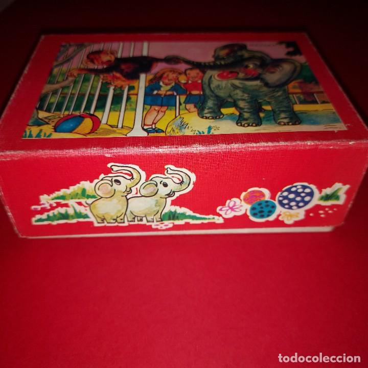 Puzzles: antiguo PUZZLE / ROMPECABEZAS DE CUBOS. IMAGENES DE ANIMALES. - Foto 3