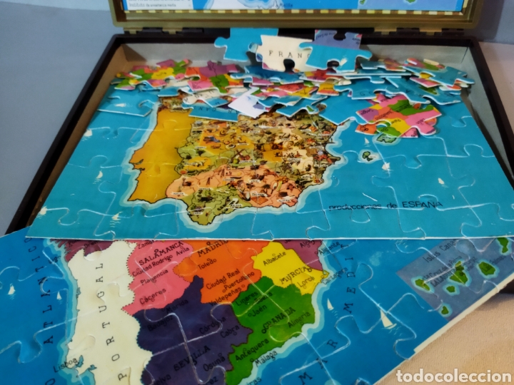 Puzzles: Caja con 3 Puzzle de Espa&ntilde;a MAXIMS .a&ntilde;os 70 - Foto 3