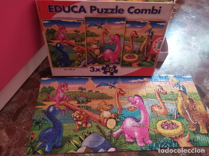 Puzzles: 1 PUZZLE EDUCA - 150 PIEZAS 16X22CM COMBI 3X50 - Foto 2