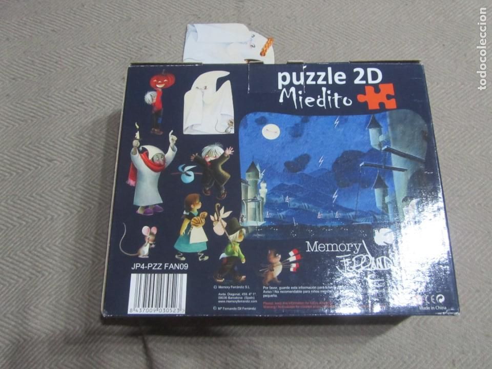 Puzzles: FERRANDIZ, MEMORY FERRANDIZ, PUZZLE 2D, MIEDITO EL BUEN FANTASMITO