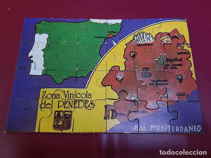 Puzzles: PUZZLE PUBLICITARIO FREIXENET - COMPLETO - MAPA - Foto 1