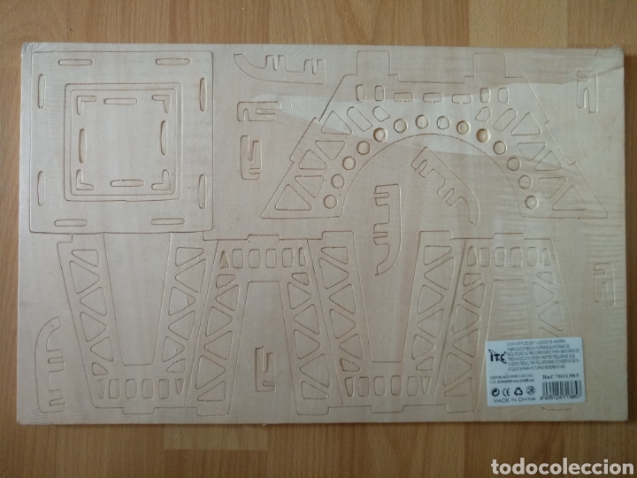 Puzzles: C1D - MAQUETA DE MADERA TORRE EIFFEL / WOODCRAFT CONSTRUCCI&Oacute;N KIT - Foto 2
