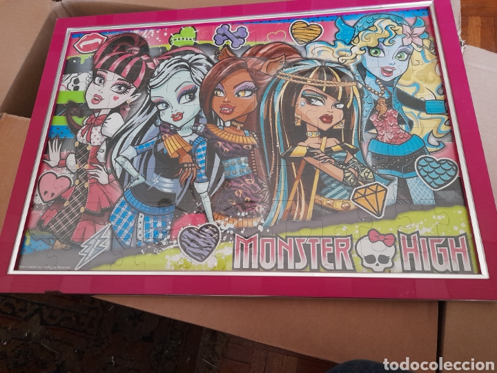 Puzzles: Bonito puzzler enmarcado de Monster High - Foto 1