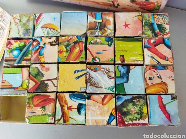 Puzzles: Antiguo Puzzle de cubos a&ntilde;os 60 - Foto 4