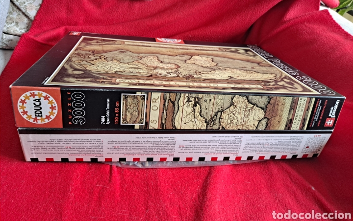 Puzzles: TYPUS ORBIS TERRARUM (1570)- EDUCA-PUZZLE 3000 PIEZAS - Foto 4