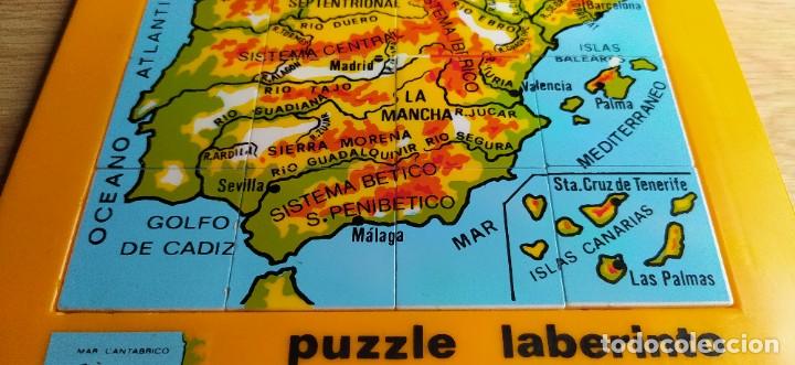 Puzzles: PUZZLE LABERINTO MAPA DE ESPA&Ntilde;A JUDESA - Foto 3
