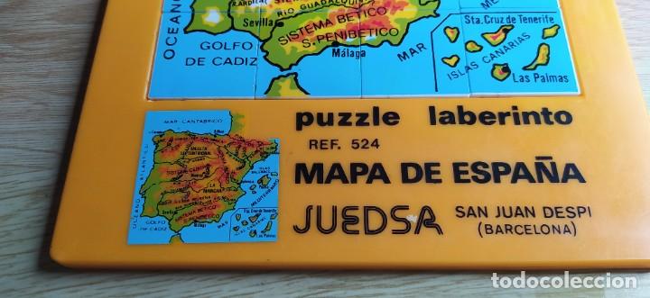 Puzzles: PUZZLE LABERINTO MAPA DE ESPA&Ntilde;A JUDESA - Foto 4