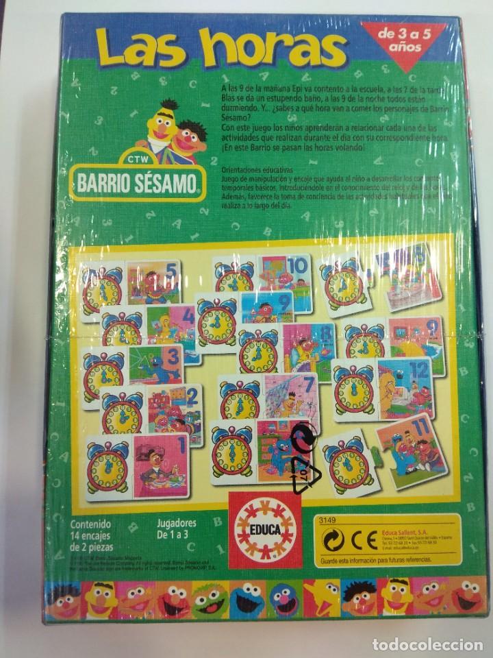 Puzzles: APRENDE LAS HORAS CON BARRIO SESAMO DE EDUCA - Foto 2