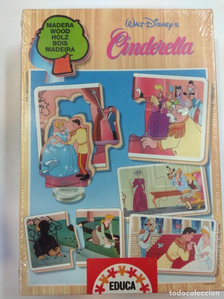 Puzzles: PUZZLE MADERA CENICIENTA EDUCA - Foto 1
