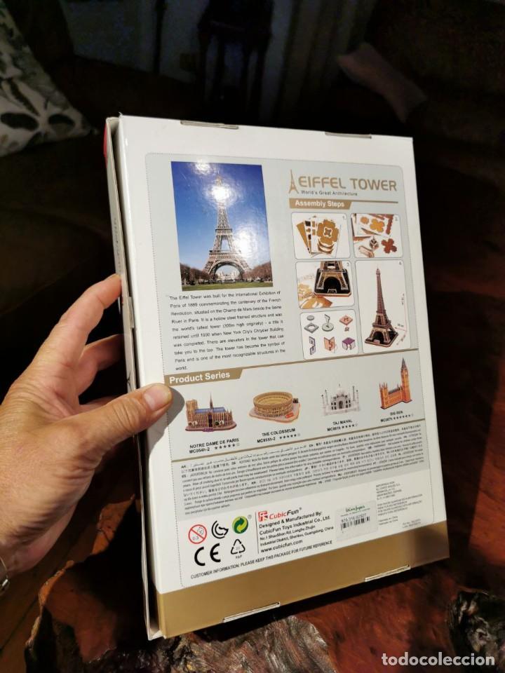 Puzzles: Puzzle TORRE EIFFEL Cubic Fun 3 D , 82 PIEZAS - Foto 3