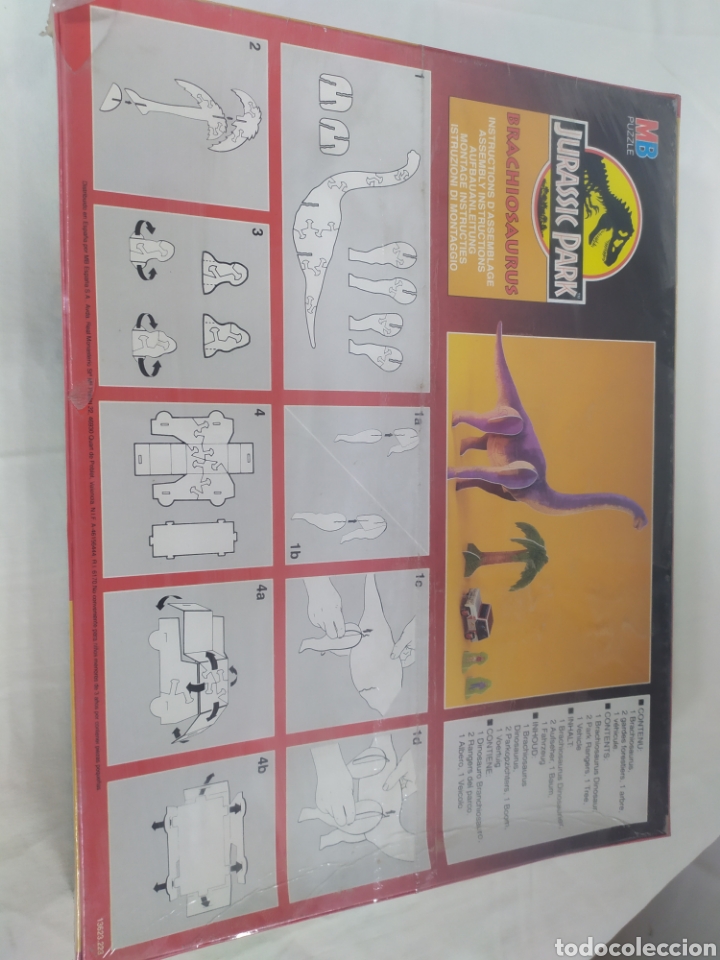 Puzzles: Puzzle 3D Braquiosaurio Parque Jur&aacute;sico - Foto 2