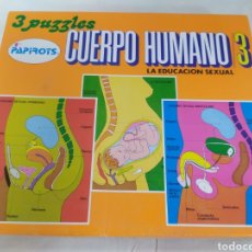 Puzzles: EL CUERPO HUMANO 3 DE PAPIROTS