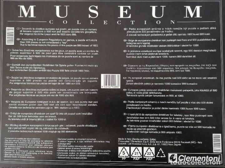 Puzzles: Puzzle 1000 piezas Museum Collection - Foto 2