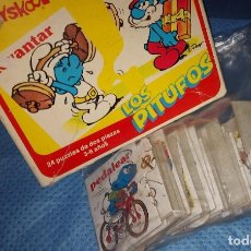 Puzzles: PUZZLE DE 24 PIEZAS DE LOS PITUFOS PLAYSKOOL-AÑOS 80- PEYO