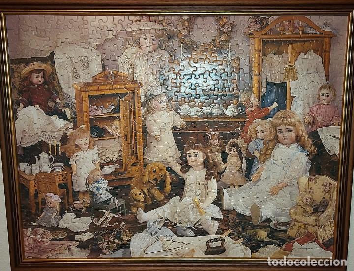 Puzzles: PUZZLE DE MU&Ntilde;ECAS - con cuadro - hallmark a&ntilde;o 1993 - Foto 1