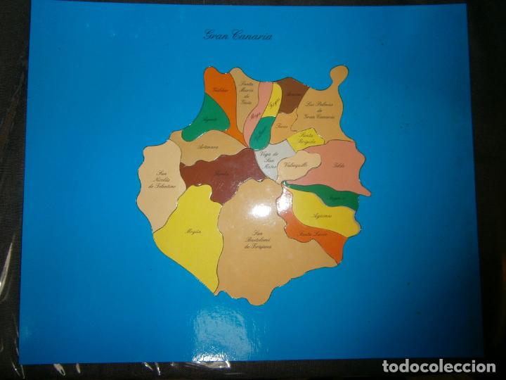 Puzzles: ANTIGUO PUZZLE MUNICIPIOS DE GRAN CANARIA - Foto 2