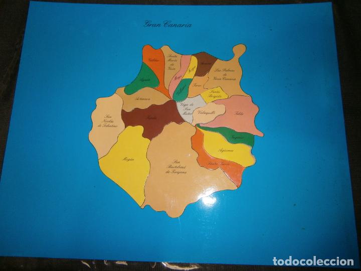 Puzzles: ANTIGUO PUZZLE MUNICIPIOS DE GRAN CANARIA - Foto 1