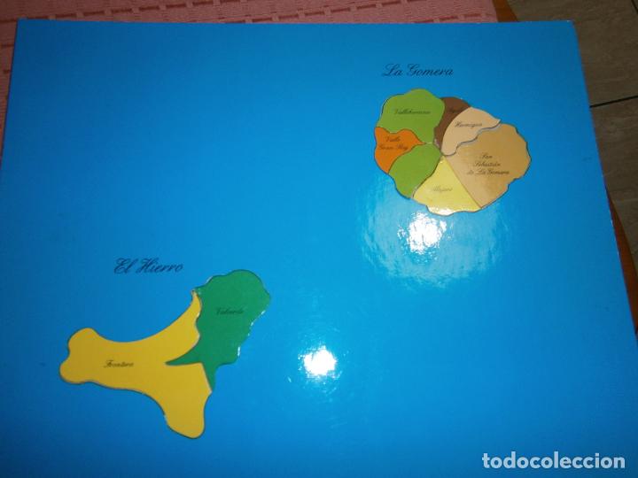 Puzzles: ANTIGUO PUZZLE MUNICIPIOS DE LA GOMERA Y EL HIERRO - Foto 1