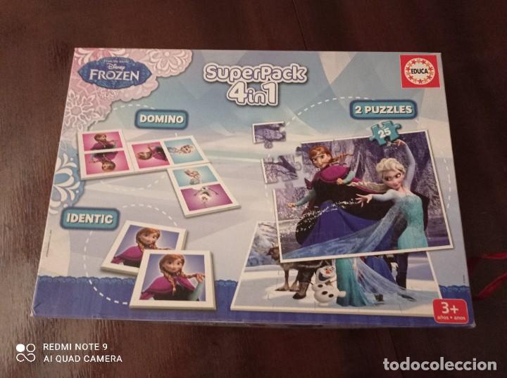 Puzzles: PUZZLE FROZEN + MEMORY + DOMINO - Foto 1