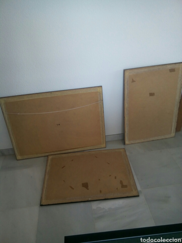 Puzzles: Tres puzzles montados y enmarcados - Foto 3