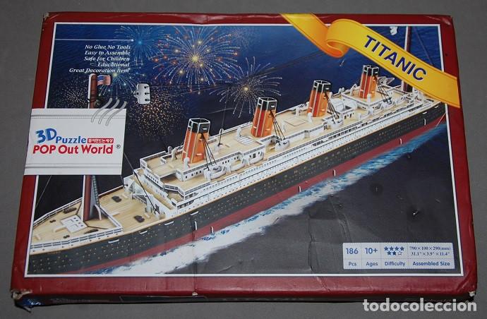 puzzle 3d maqueta titanic (precintado) - Acheter Puzzles anciens