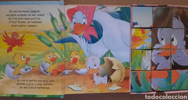 Puzzles: CUBOPUZZLE PATITO FEO + CUENTO - Foto 2