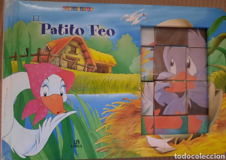 Puzzles: CUBOPUZZLE PATITO FEO + CUENTO - Foto 1