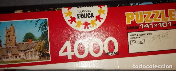 Puzzles: PUZZLE EDUCA 4000 PIEZAS - INGLATERRA - PRECINTADO - Foto 4