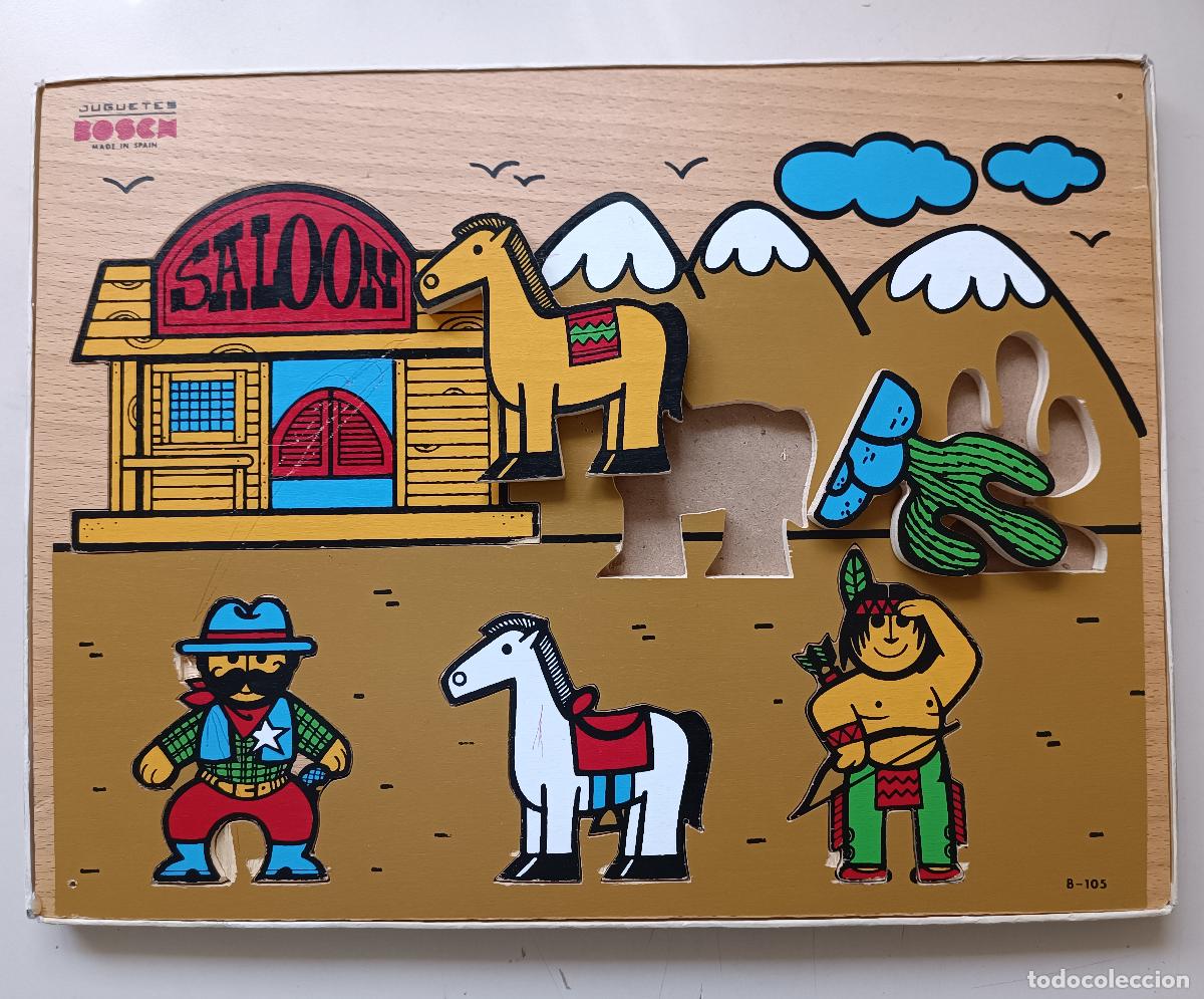 Puzzles: BOSCH PUZZLE DE MADERA A&Ntilde;OS 70 - Foto 3