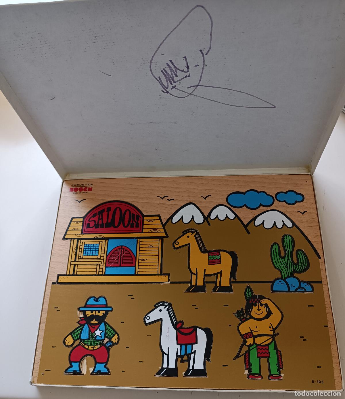 Puzzles: BOSCH PUZZLE DE MADERA A&Ntilde;OS 70 - Foto 4
