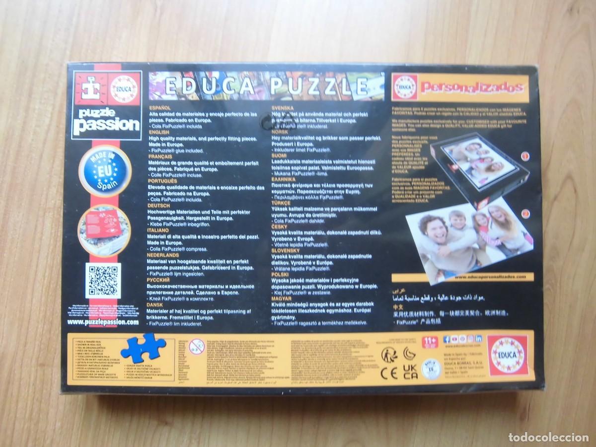 Puzzles: PUZZLE EDUCA 500 PIEZAS CACHORROS EN EL EQUIPAJE - Foto 2