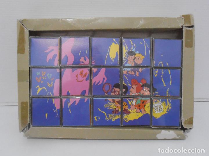 Puzzles: ROMPECABEZAS EN CUBOS DE PLASTICO, FLINTSTONE KIDS, DALMAU - Foto 3