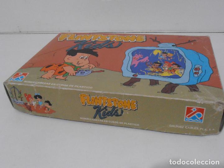 Puzzles: ROMPECABEZAS EN CUBOS DE PLASTICO, FLINTSTONE KIDS, DALMAU - Foto 7
