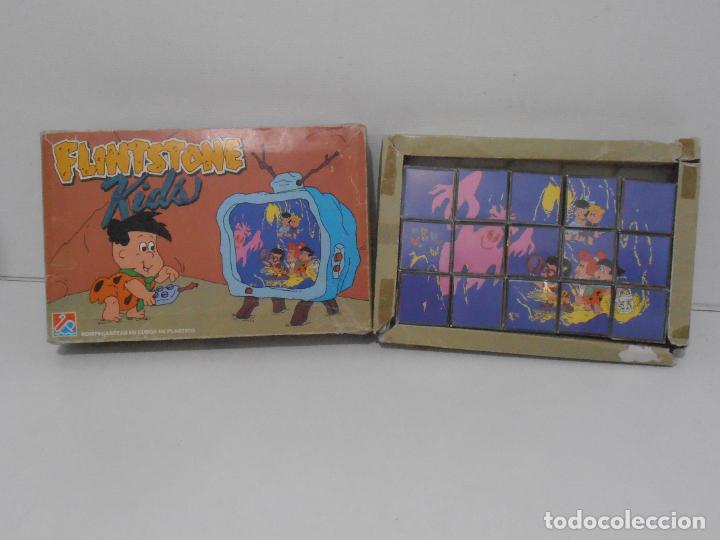 Puzzles: ROMPECABEZAS EN CUBOS DE PLASTICO, FLINTSTONE KIDS, DALMAU - Foto 1