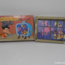 Puzzles: ROMPECABEZAS EN CUBOS DE PLASTICO, FLINTSTONE KIDS, DALMAU. Lote 368319951