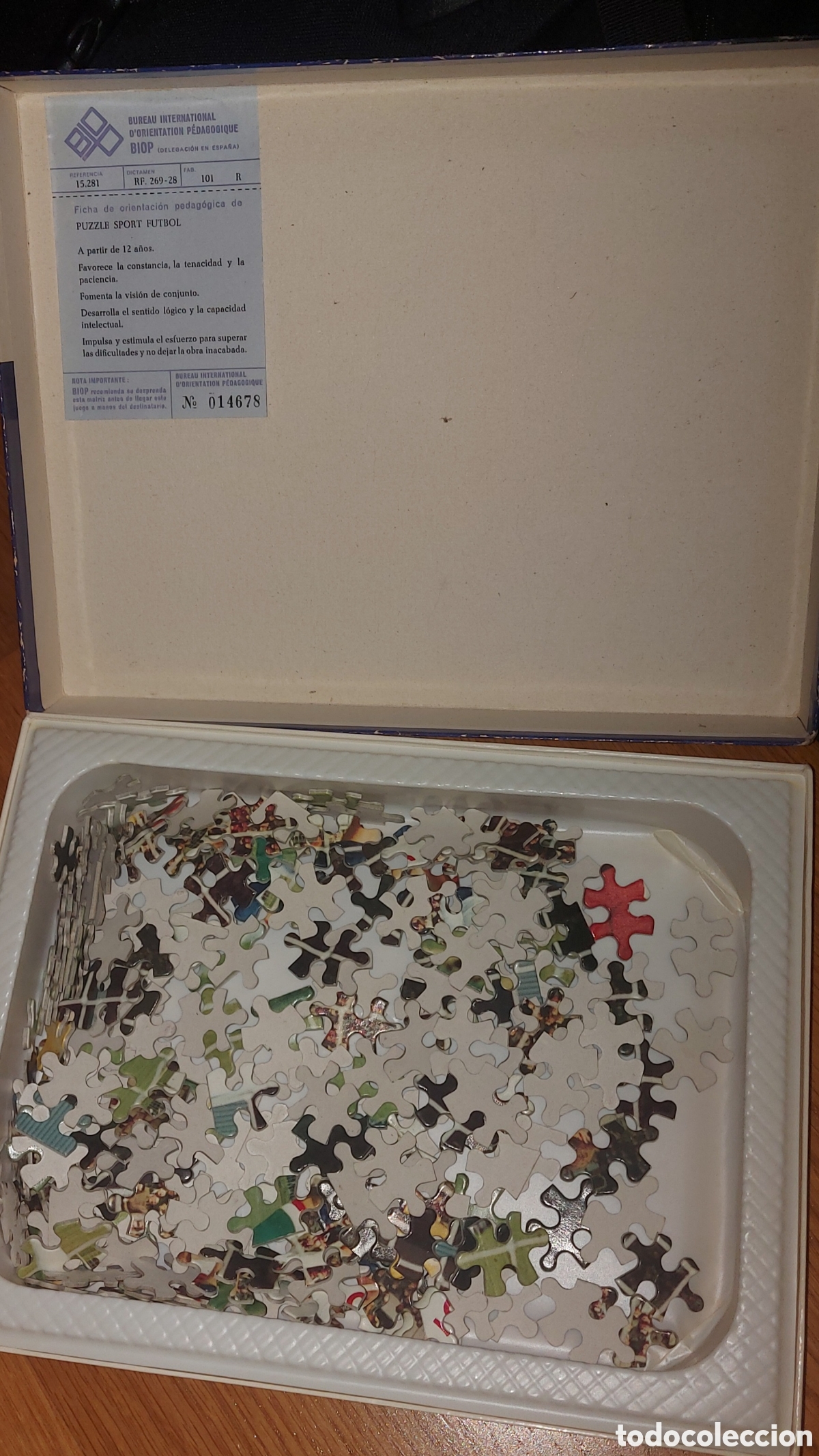 Puzzles: Antiguo Puzzle de futbol - Foto 2