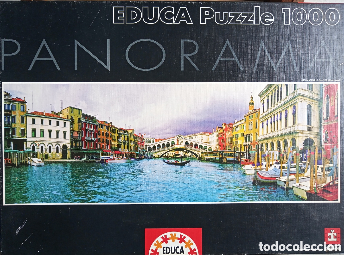 Puzzles: PUZZLE EDUCA 1000 PIEZAS. VENECIA - Foto 1