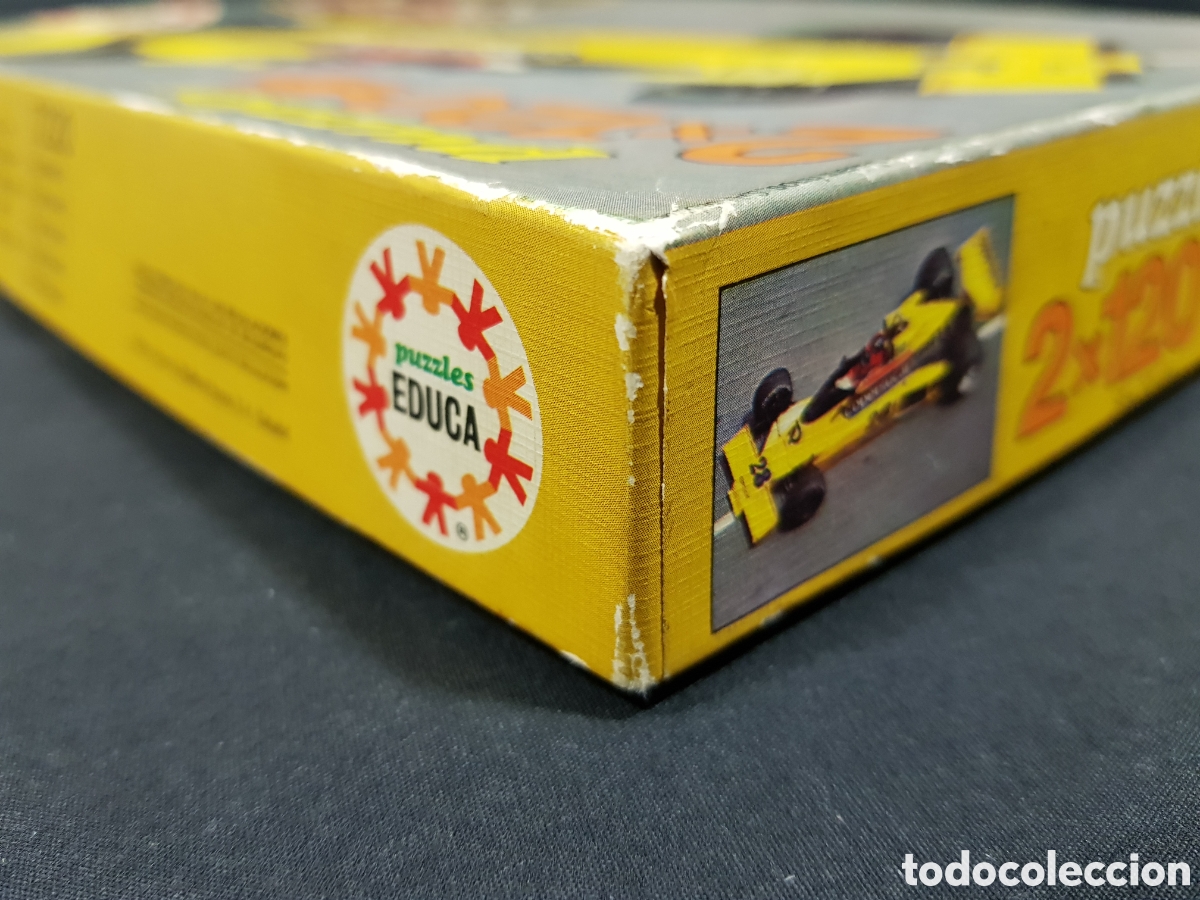Puzzles: CAJA VAC&Iacute;A Puzzles Educa 2x120 piezas. Ref. 7220 Formula 1 Uno - Foto 6