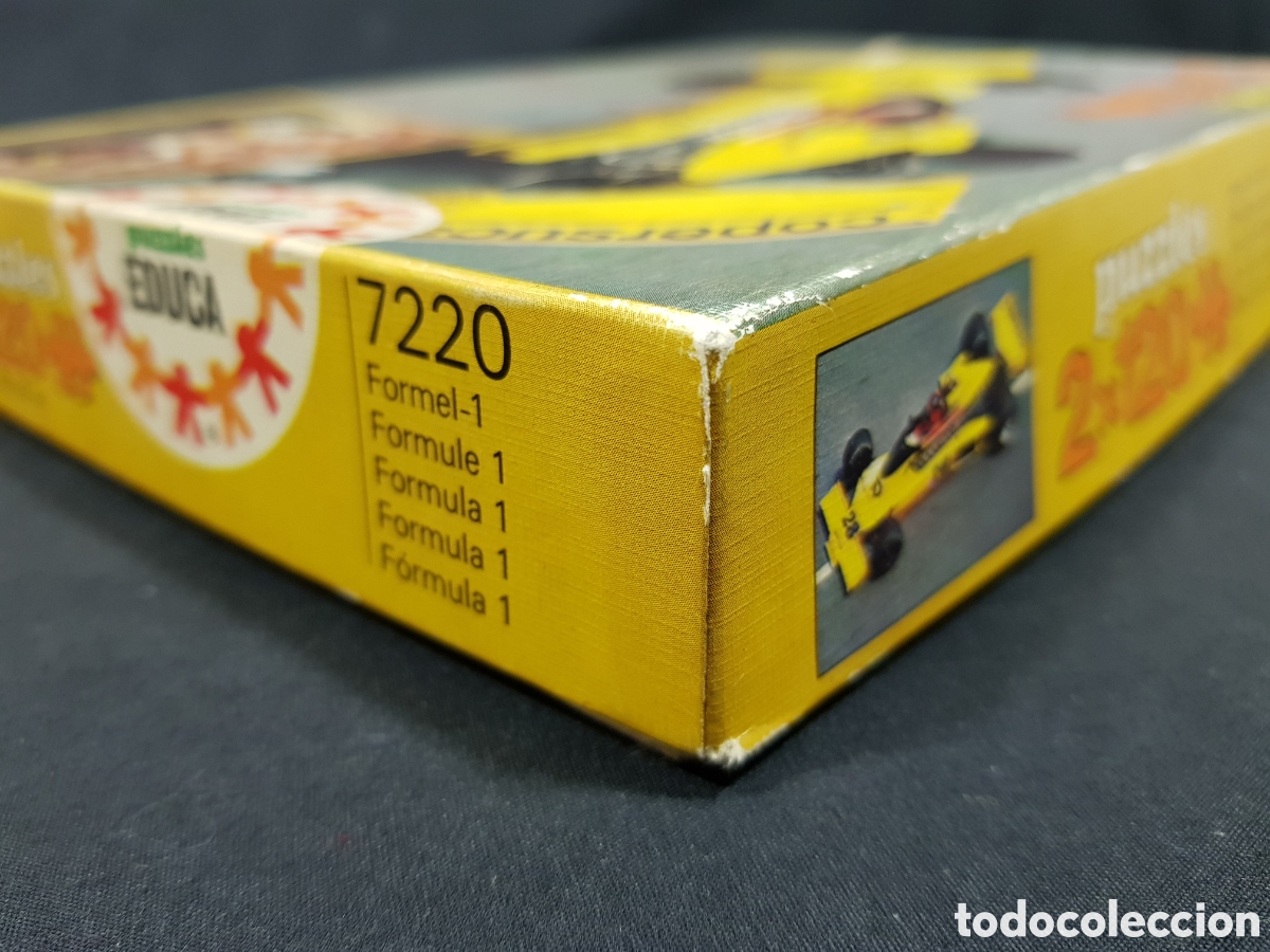 Puzzles: CAJA VAC&Iacute;A Puzzles Educa 2x120 piezas. Ref. 7220 Formula 1 Uno - Foto 8
