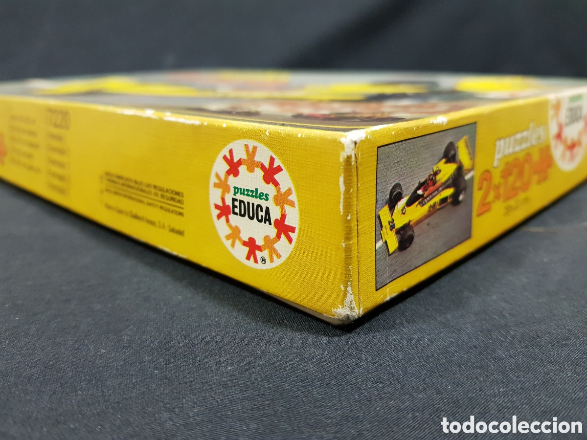 Puzzles: CAJA VAC&Iacute;A Puzzles Educa 2x120 piezas. Ref. 7220 Formula 1 Uno - Foto 10