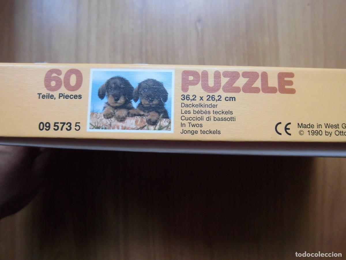Puzzles: PUZZLE INFANTIL PERRITOS 60 RAVENSBURGER COMPLETO - Foto 2