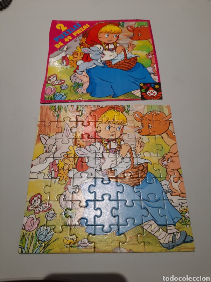 Puzzles: 2 puzzles de 49 piezas a&ntilde;os 80 - Foto 2