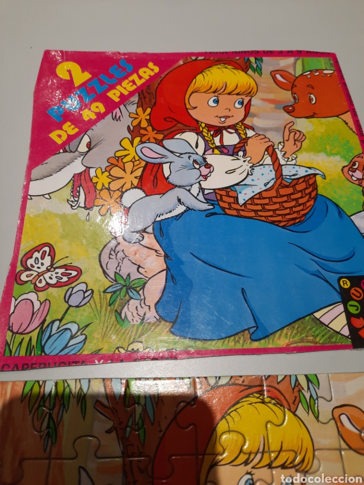 Puzzles: 2 puzzles de 49 piezas a&ntilde;os 80 - Foto 3