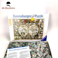Puzzles: PUZZLE RAVENSBURGER 5000 PIEZAS - DESCATALOGADO - NO. 174157 - MAPAMUNDI - SIN ABRIR