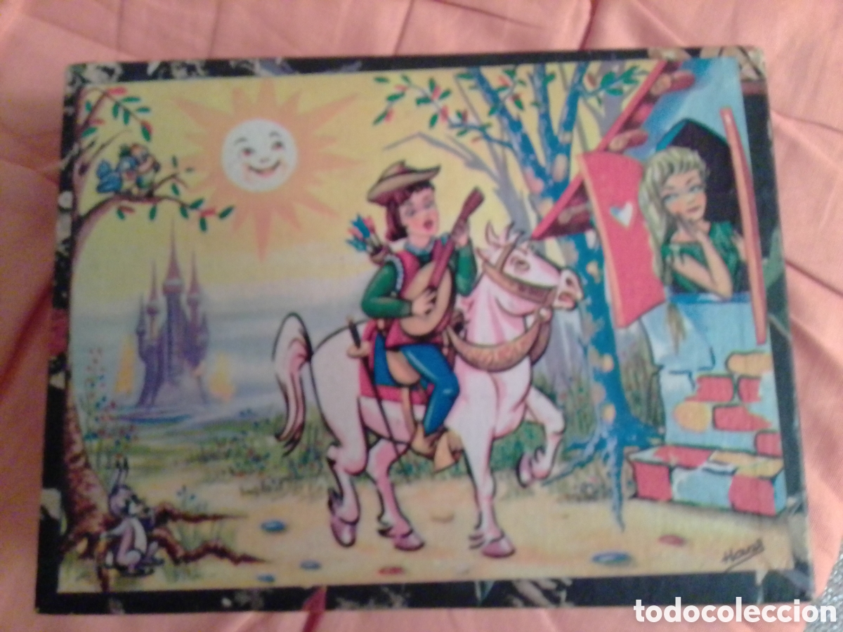 Puzzles: Antiguo rompecabezas de cubos. &iexcl;&Uacute;NICO EN TODOCOLECCI&Oacute;N! - Foto 1