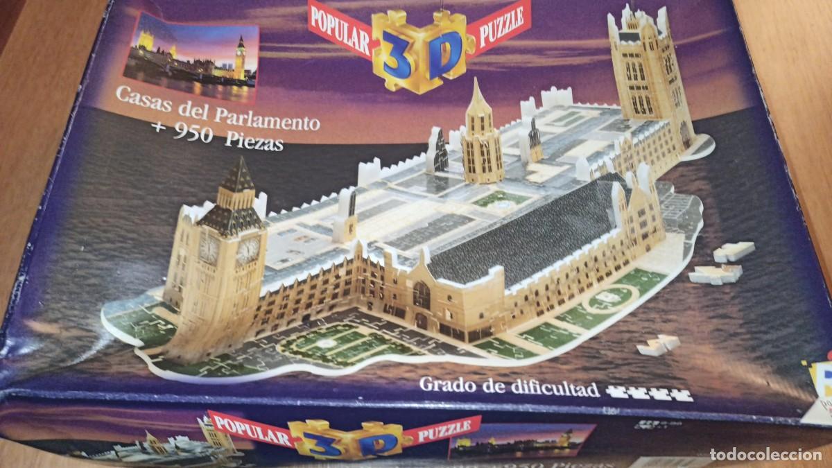 Puzzles: Puzzle 3D Parlamento brit&aacute;nico y Big Ben - Foto 1