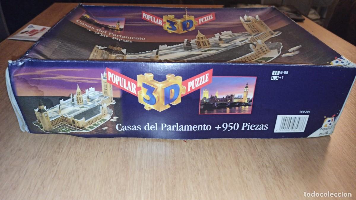Puzzles: Puzzle 3D Parlamento brit&aacute;nico y Big Ben - Foto 5