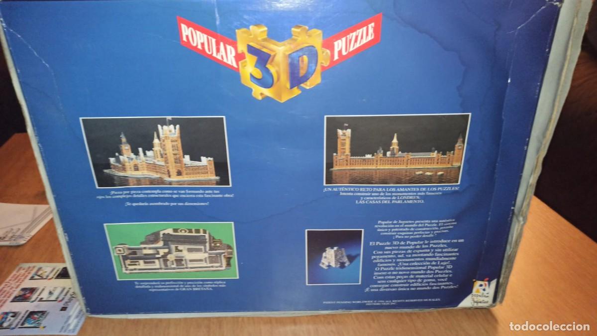Puzzles: Puzzle 3D Parlamento brit&aacute;nico y Big Ben - Foto 8