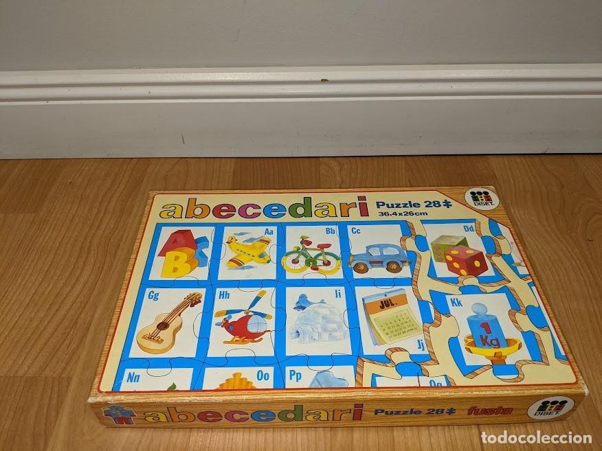 Puzzles: PUZZLE MADERA ABECEDARI DISET 36,4 X 26 CMS. - Foto 1
