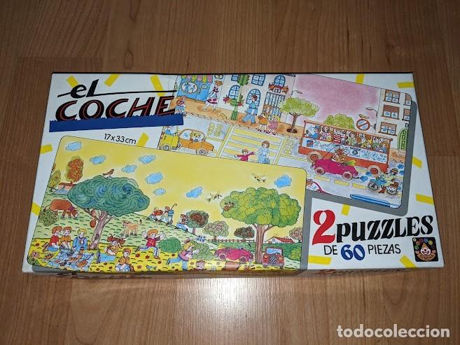 Puzzles: 2 PUZLES DINOVA EL COCHE 60 PIEZAS - Foto 1